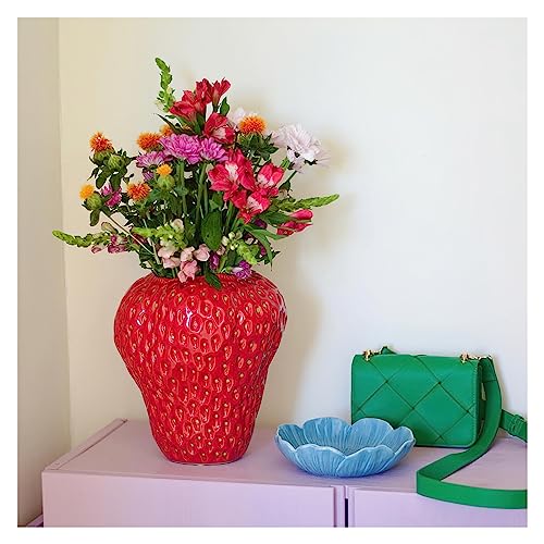 赤の花器　右 DutZフラワーベース シリンダーレッド11 | Lynn flowers